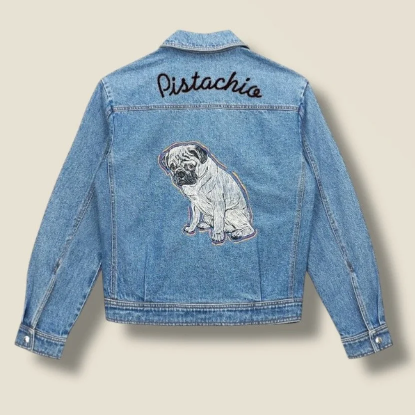 Oversized Ryan Jacket in Medium Wash