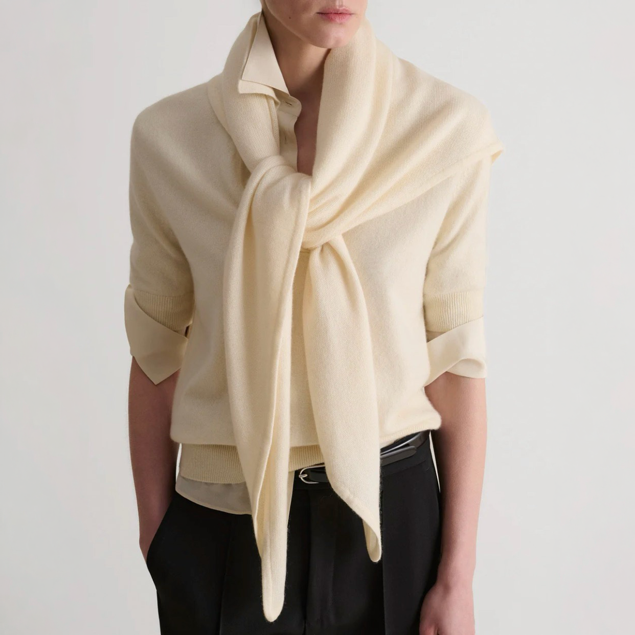 Cashmere Merino Triangle Bandana