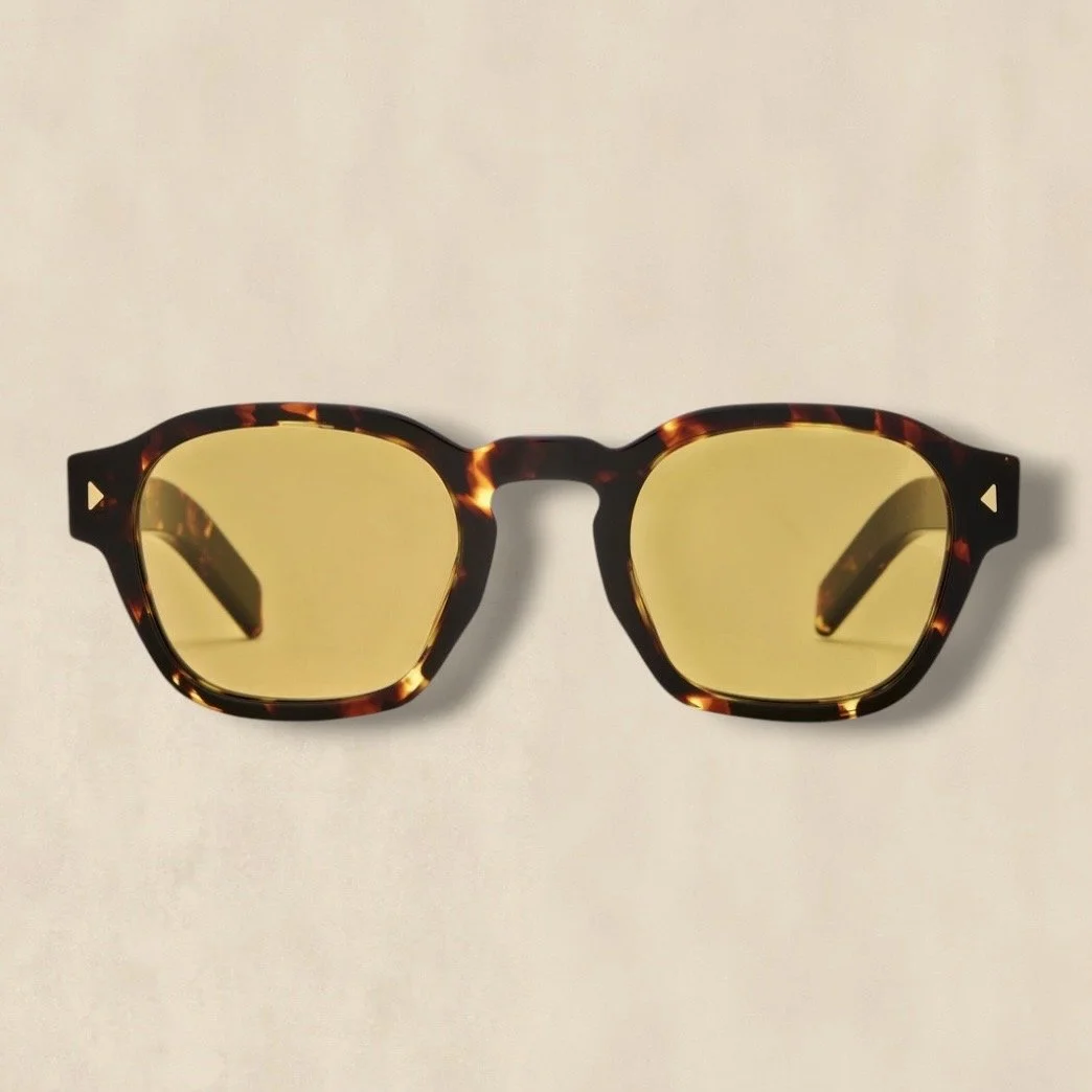 Tortoiseshell Round Frame Sunglasses