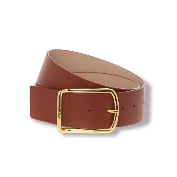 hobbs tan leather belt