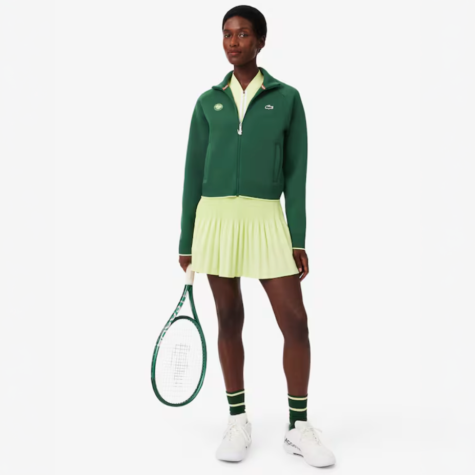 Green Technical Tennis Jacket