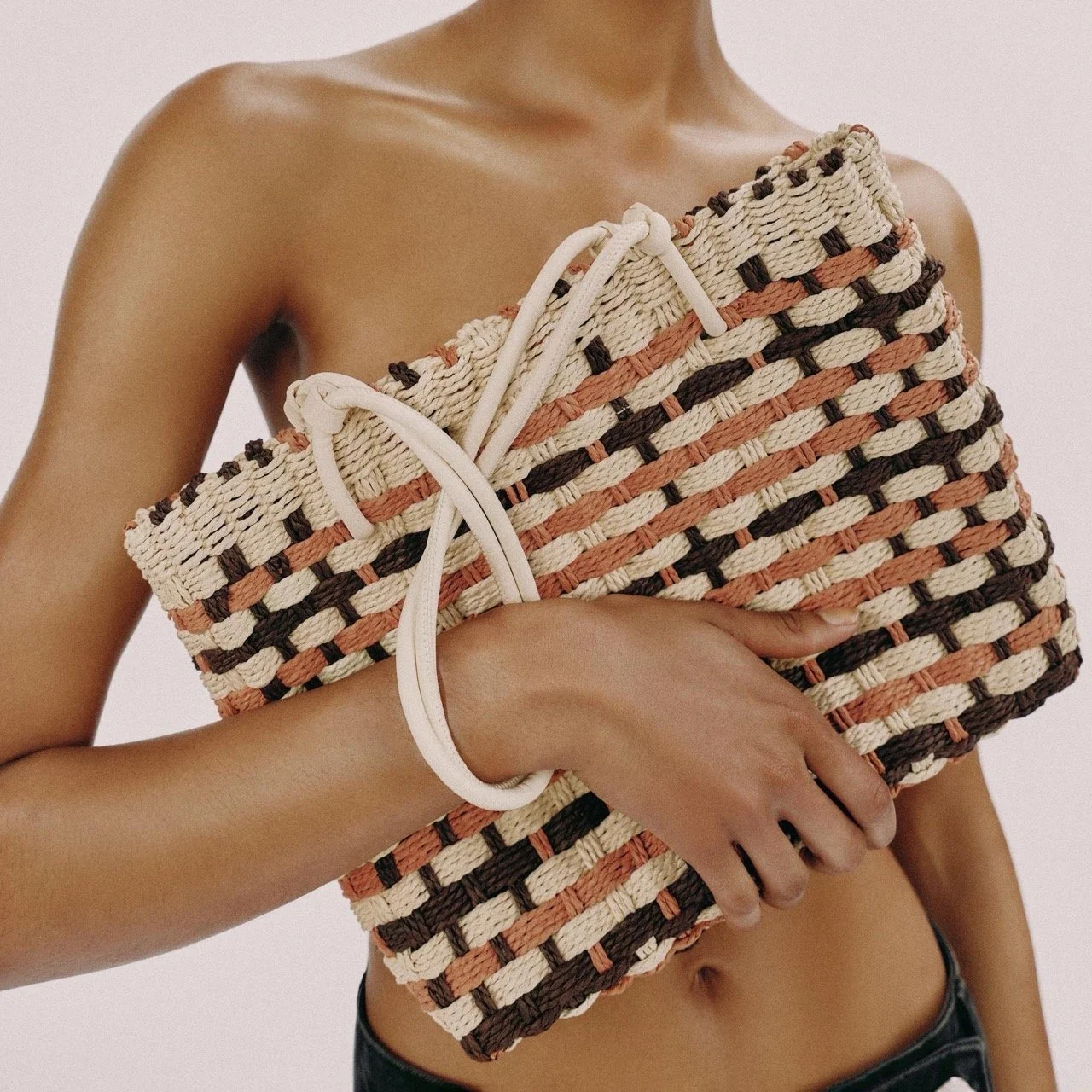 Braided Tote Bag