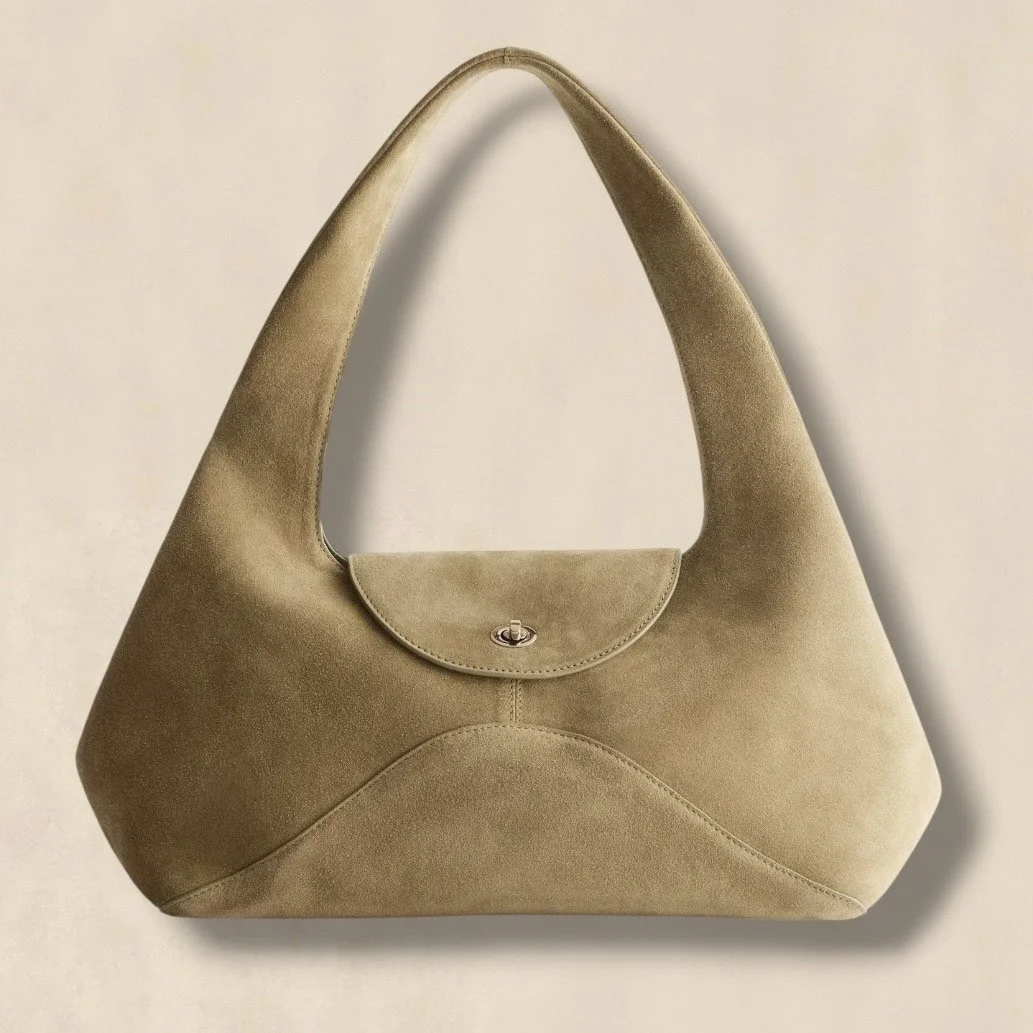Curved Shoulder Bag