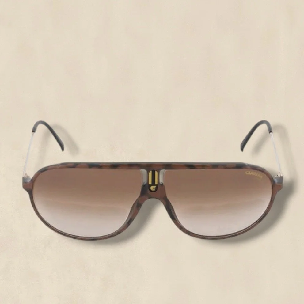 Carrera Aviator Sunglasses Brown Black