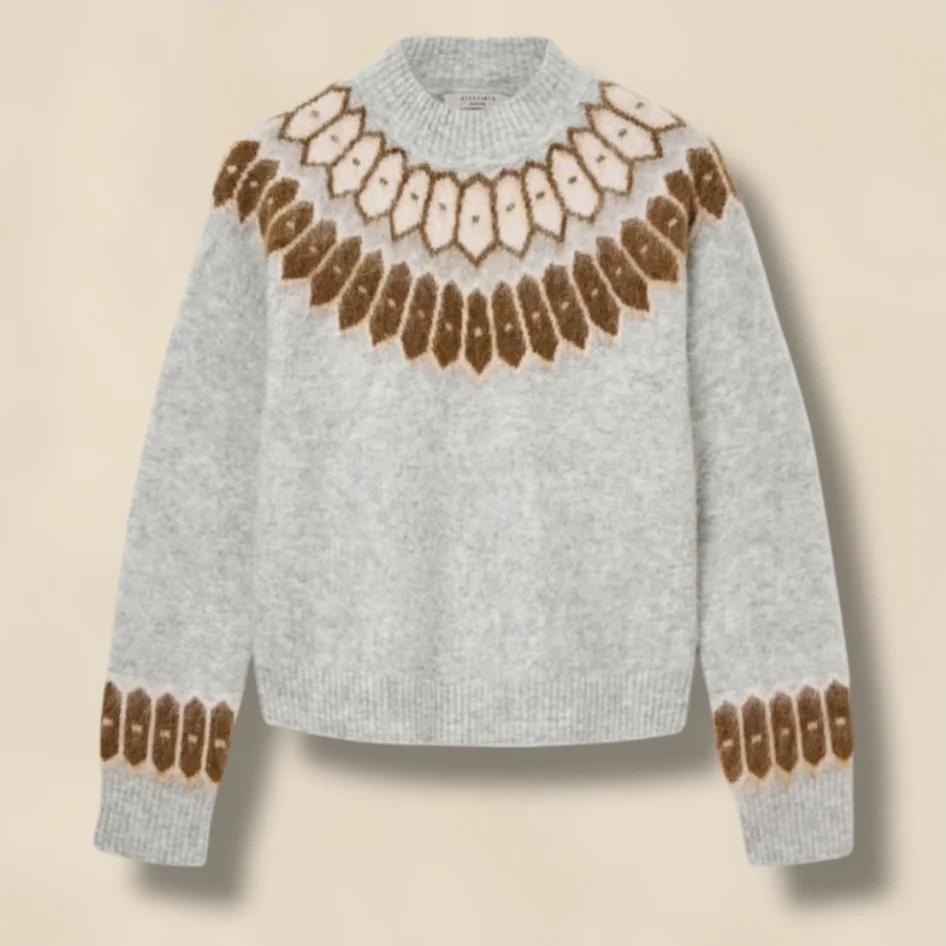 Clyde Funnel Neck Jumper ALLSAINTS