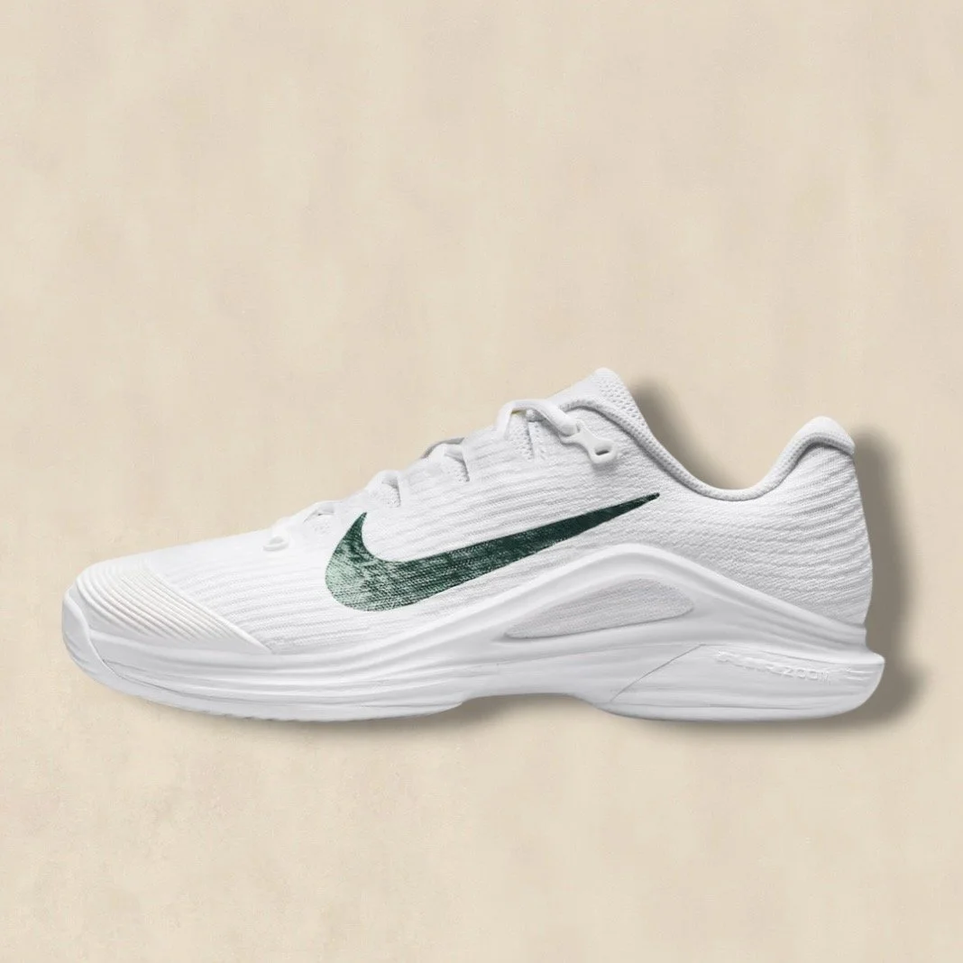 White Hard Court Tennis Trainers