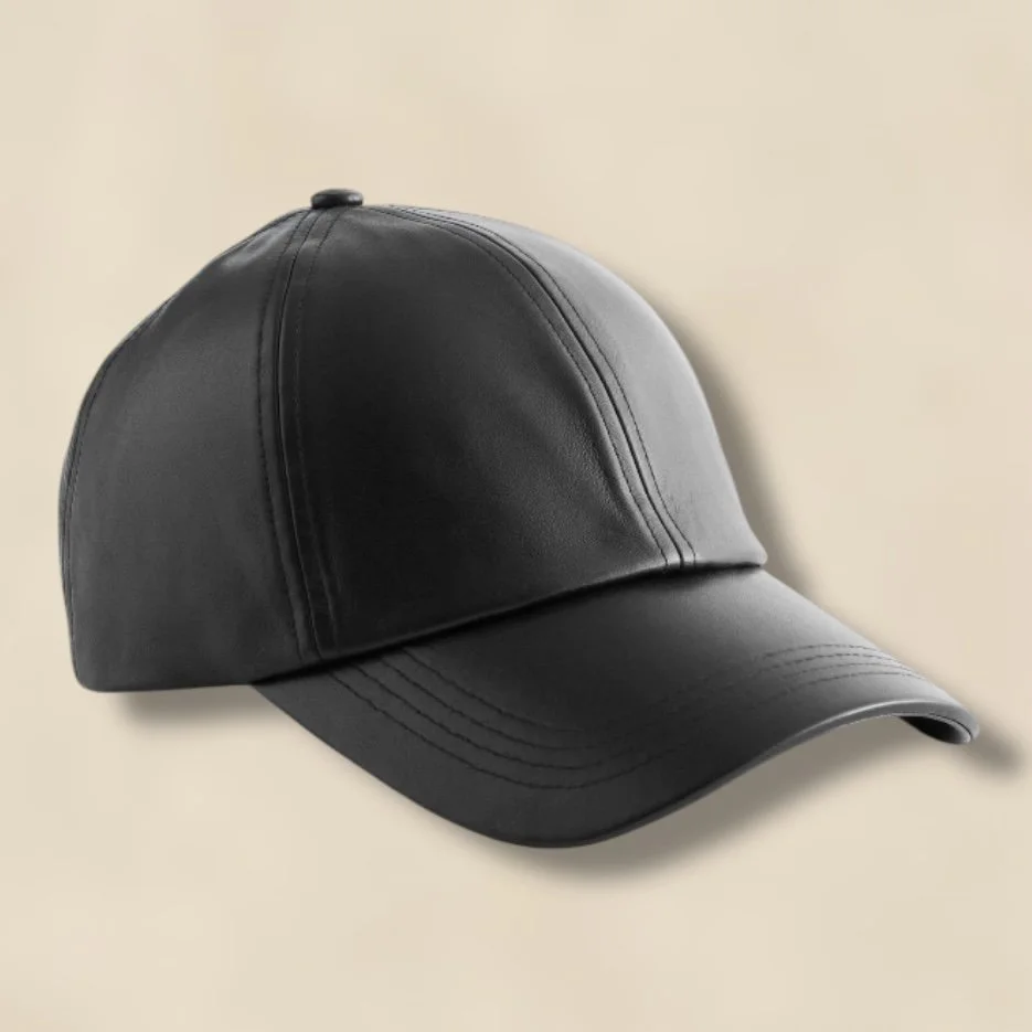 & Other Stories Leather Cap