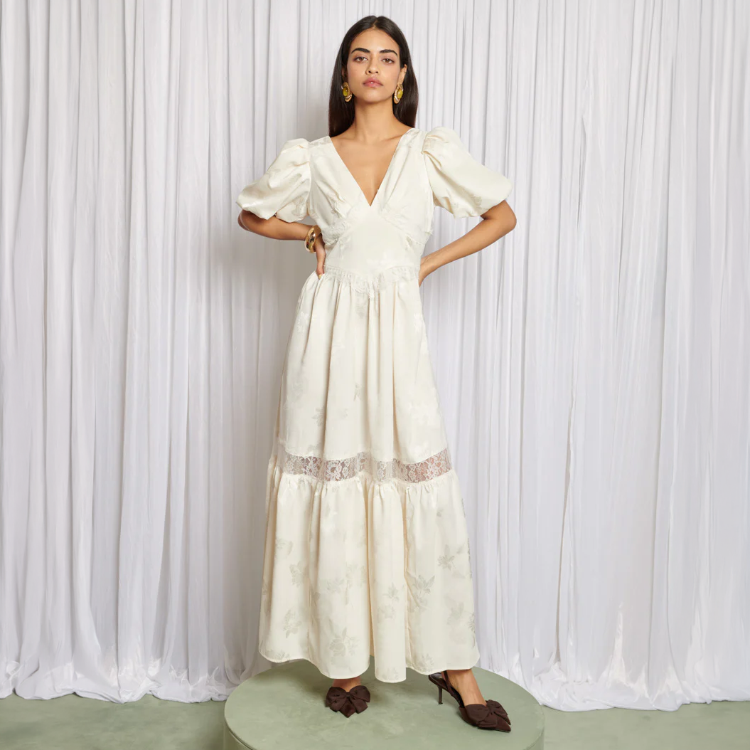 Lace Trim Dress