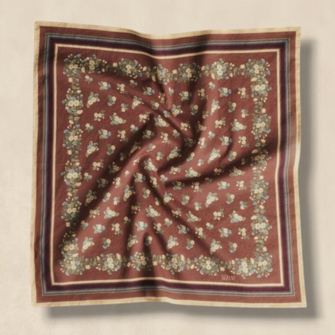Printed Organic Cotton Scarf