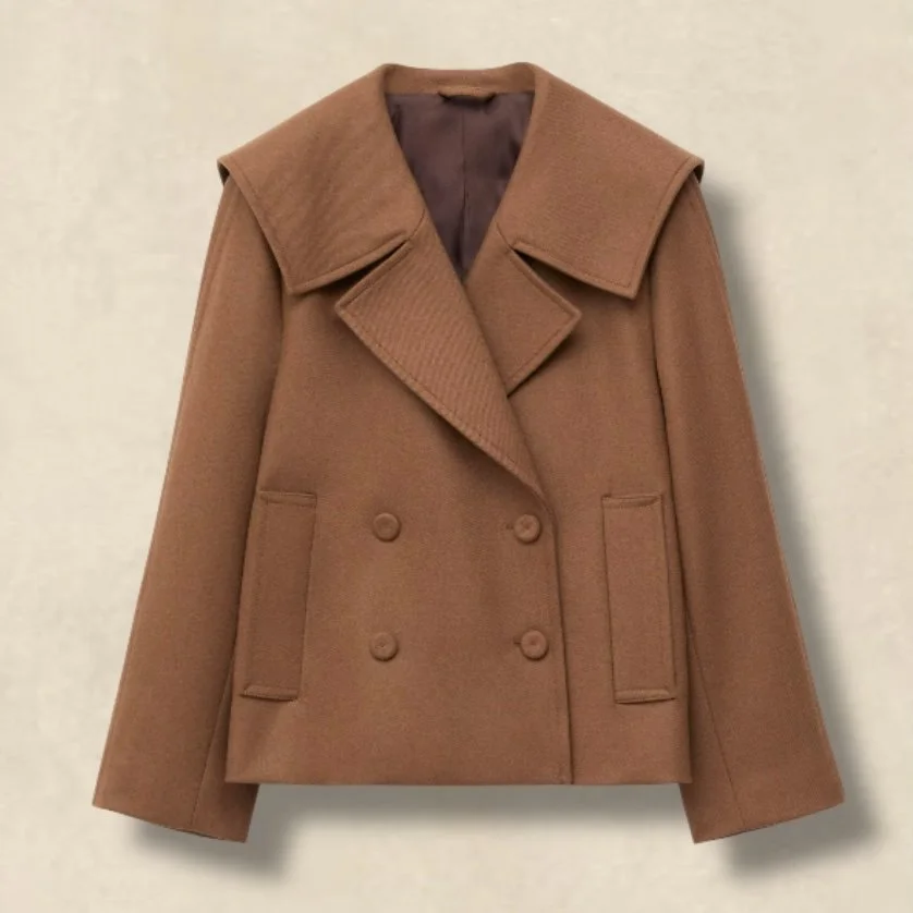 Double Breasted Wool Jacket - & Other Stories