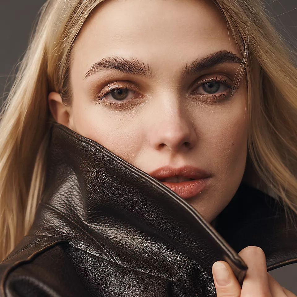 Pilcro Oversized Washed Faux Leather Jacket - Anthropologie