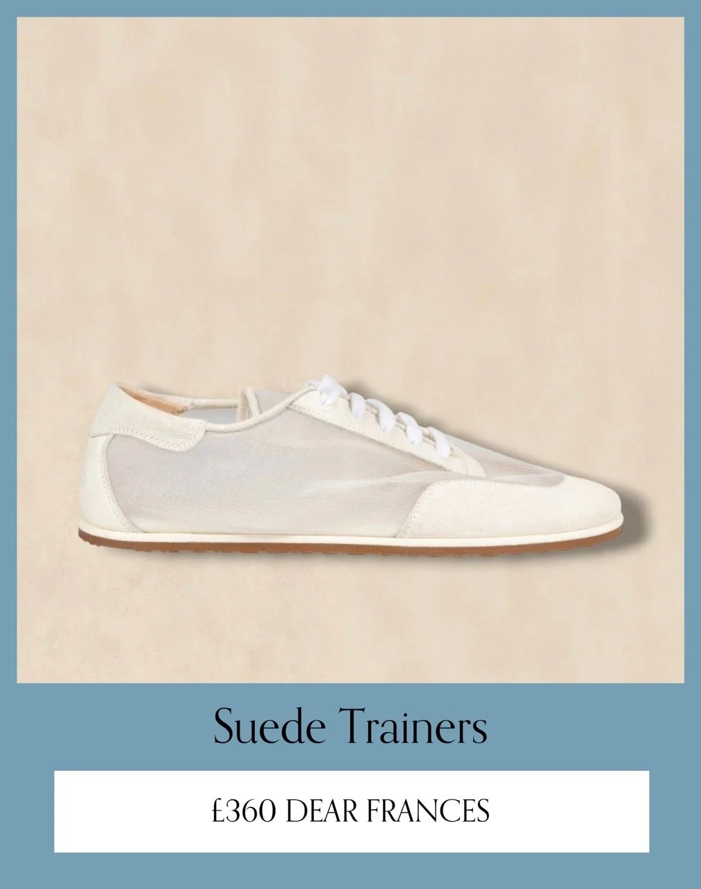 Balla Trainer White Suede