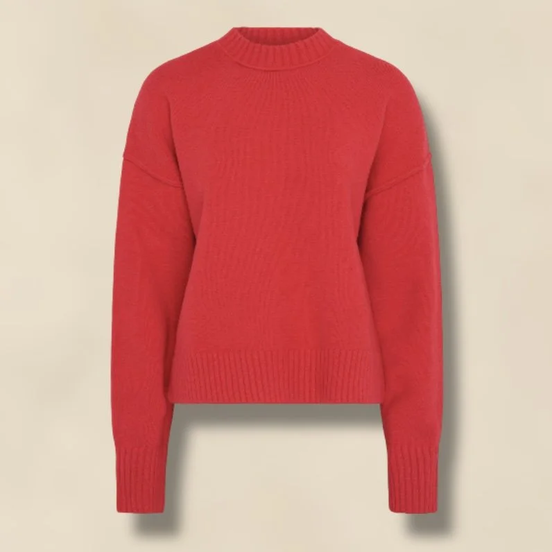 Omnes Clementine Jumper in Red