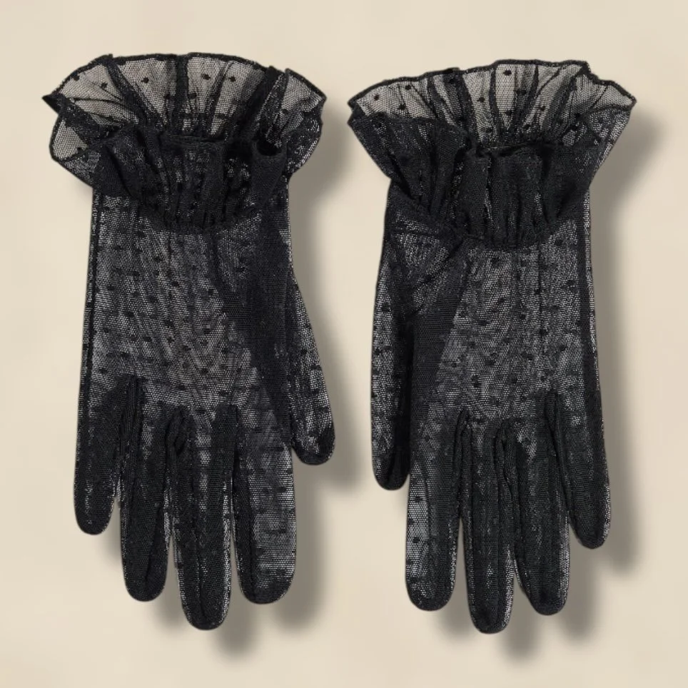 H&M Polka Dot Lace Gloves