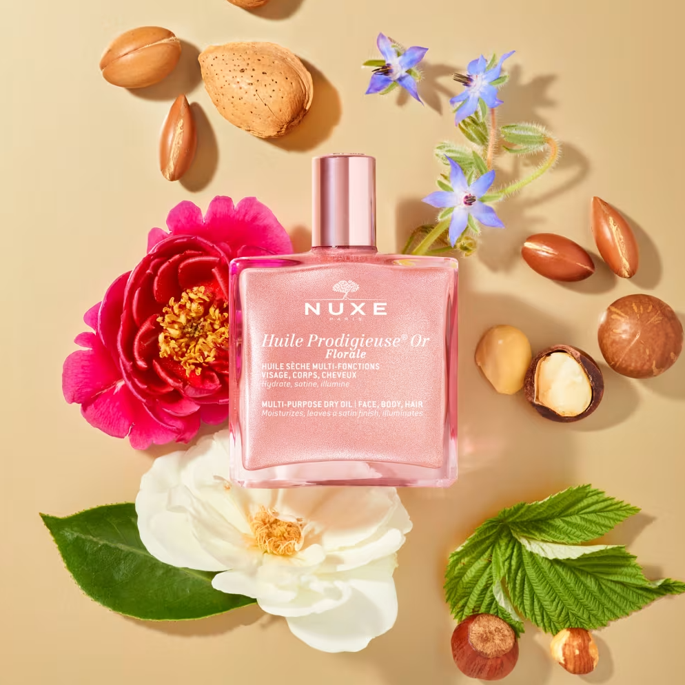 Nuxe Huile Prodigieuse Florale Gold Shimmer Multipurpose Dry Oil 50ml