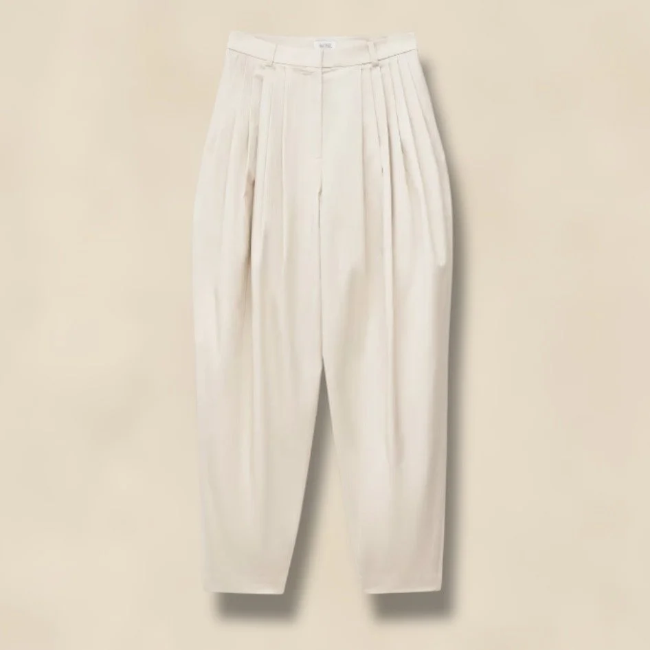 Pleated Barrel-Leg Trousers & Other Stories