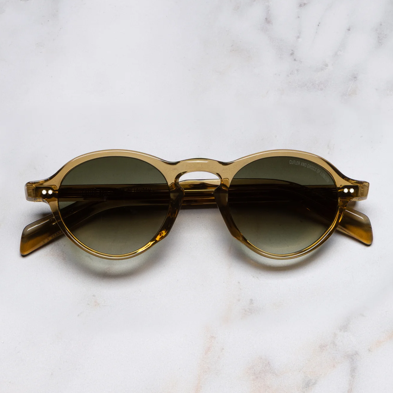 Tobacco Round Sunglasses