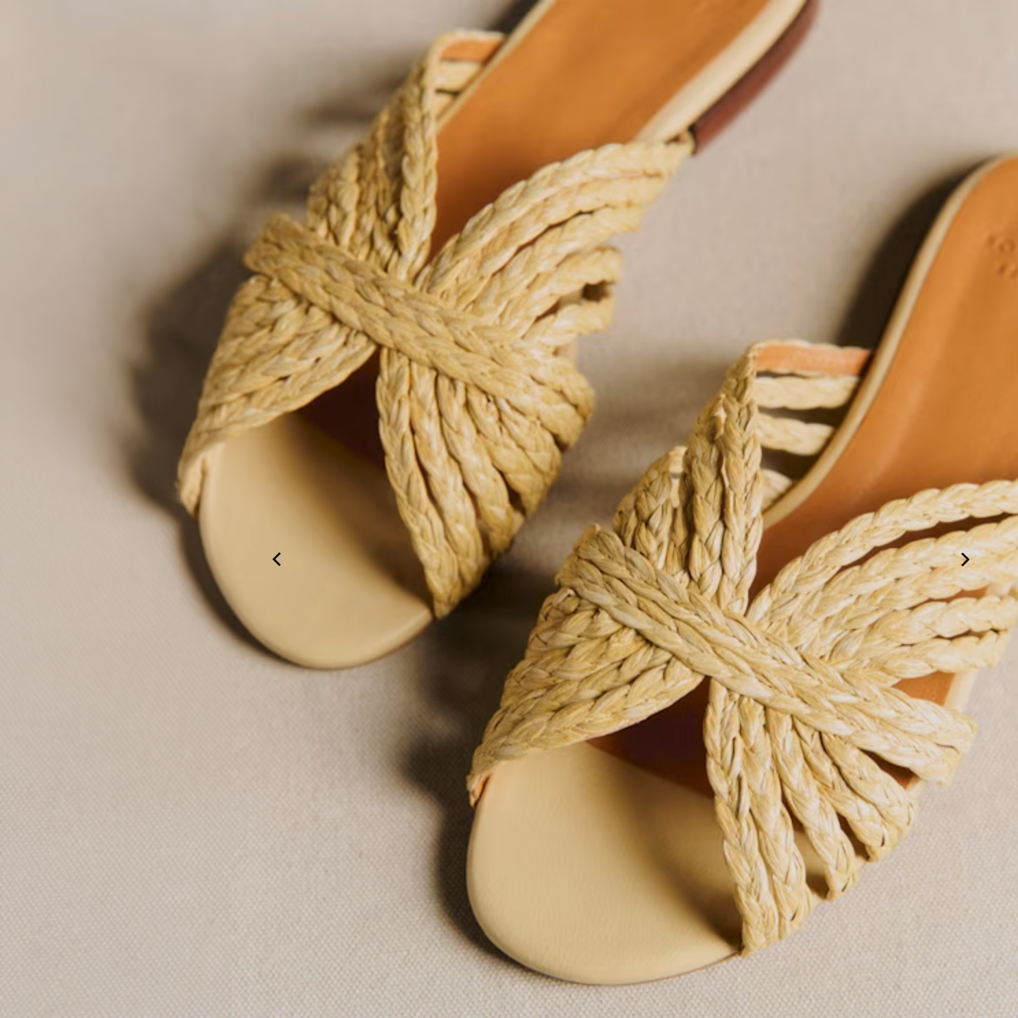 Low Paola Mules Smooth Braided