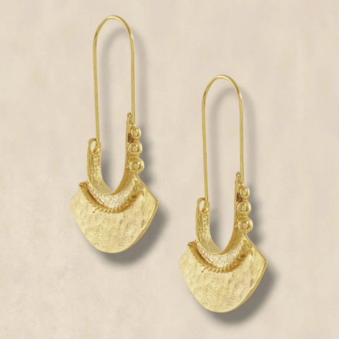 Gold Drop Earrings