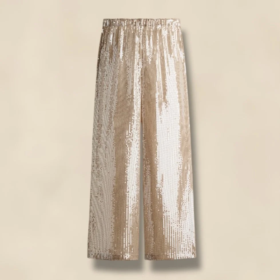 H&M Sequin Trousers