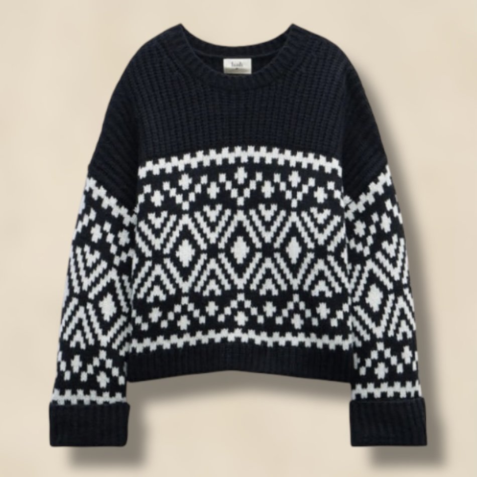 Hush Kelsey Fair Isle Knitted Jumper