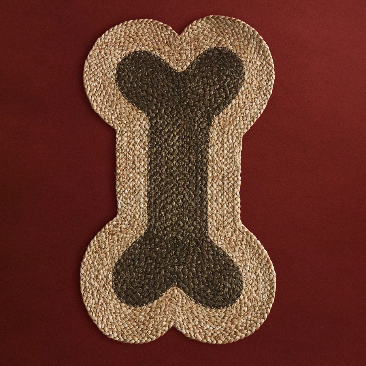 Zara Home Jute Bone Pet Rug
