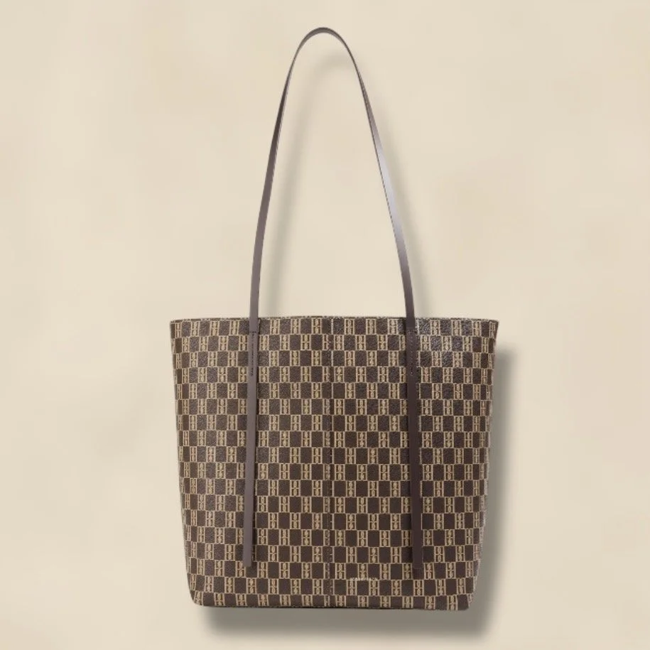 Abilsos Printed Coated Canvas Tote By Malene Birger