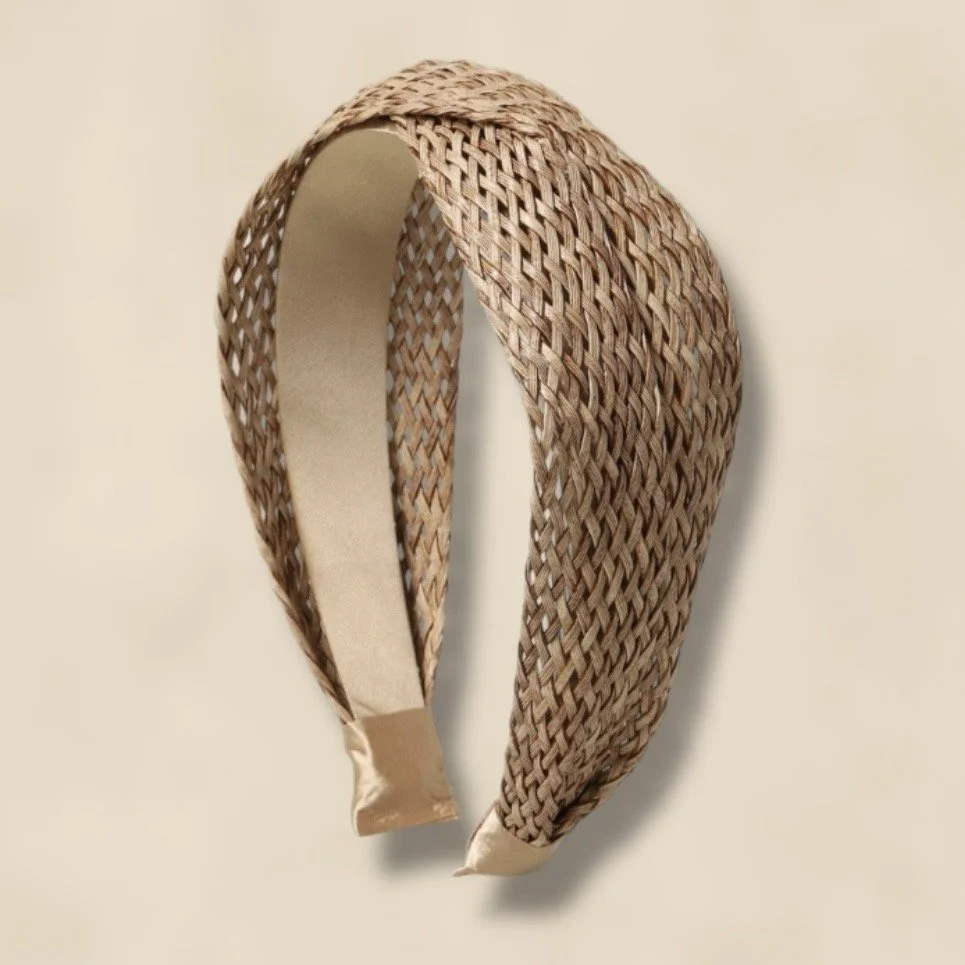 Raffia Twist Alice Band