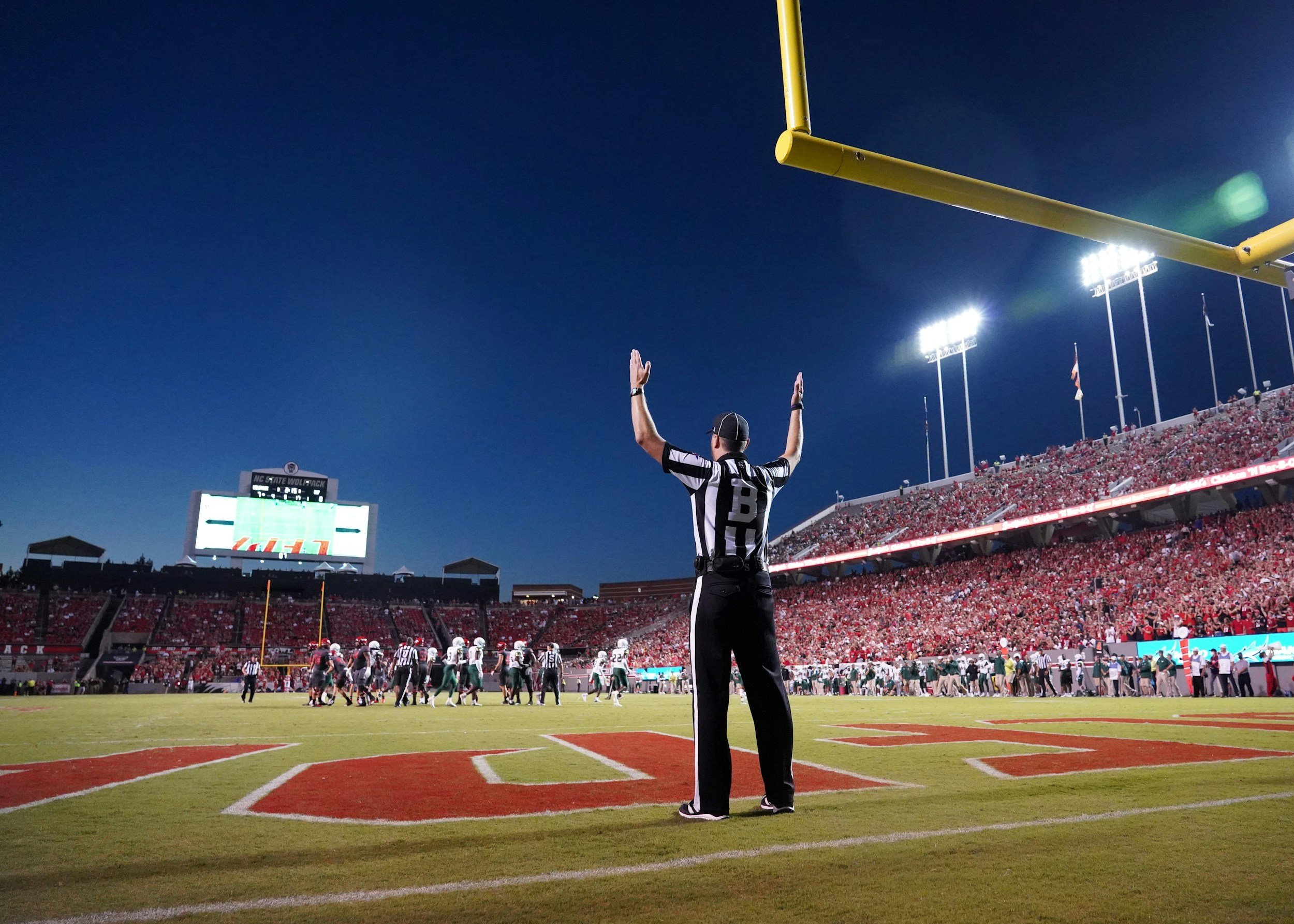 Football referee staffing services for youth leagues and tournaments