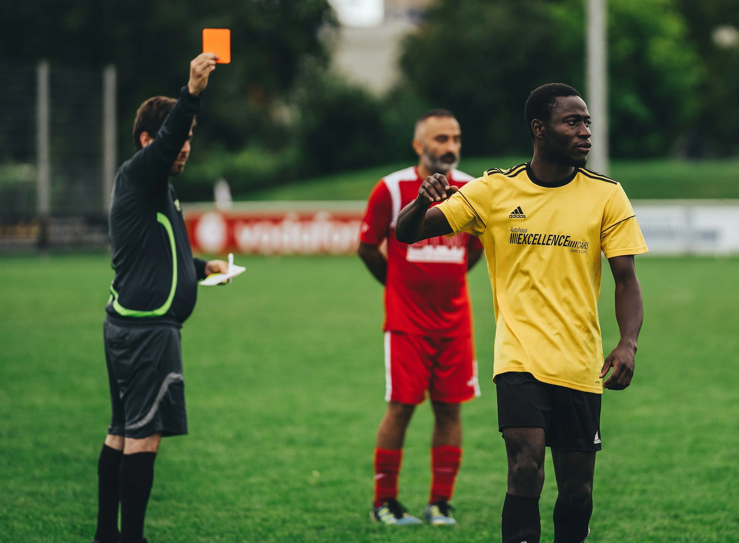 Football referee training and development