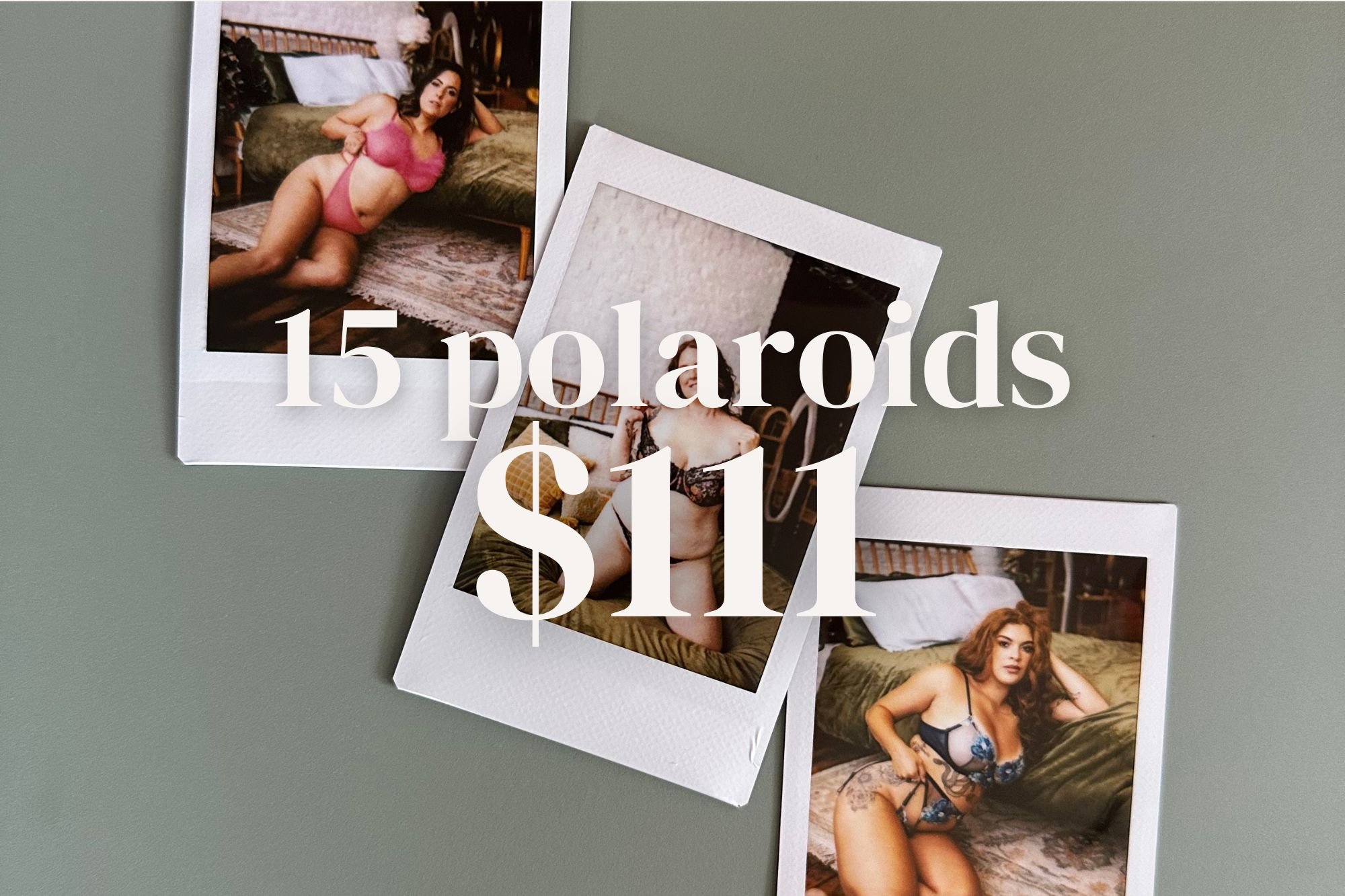 bare boudoir polaroids