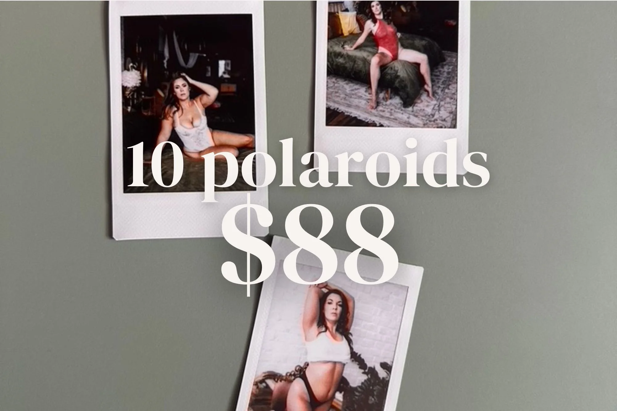 bare boudoir polaroids