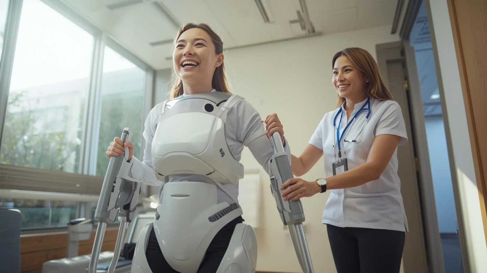 Robotic Exoskeletons for Rehabilitation: How Wearable Robots Are Helping Paralyzed Patients Walk Again