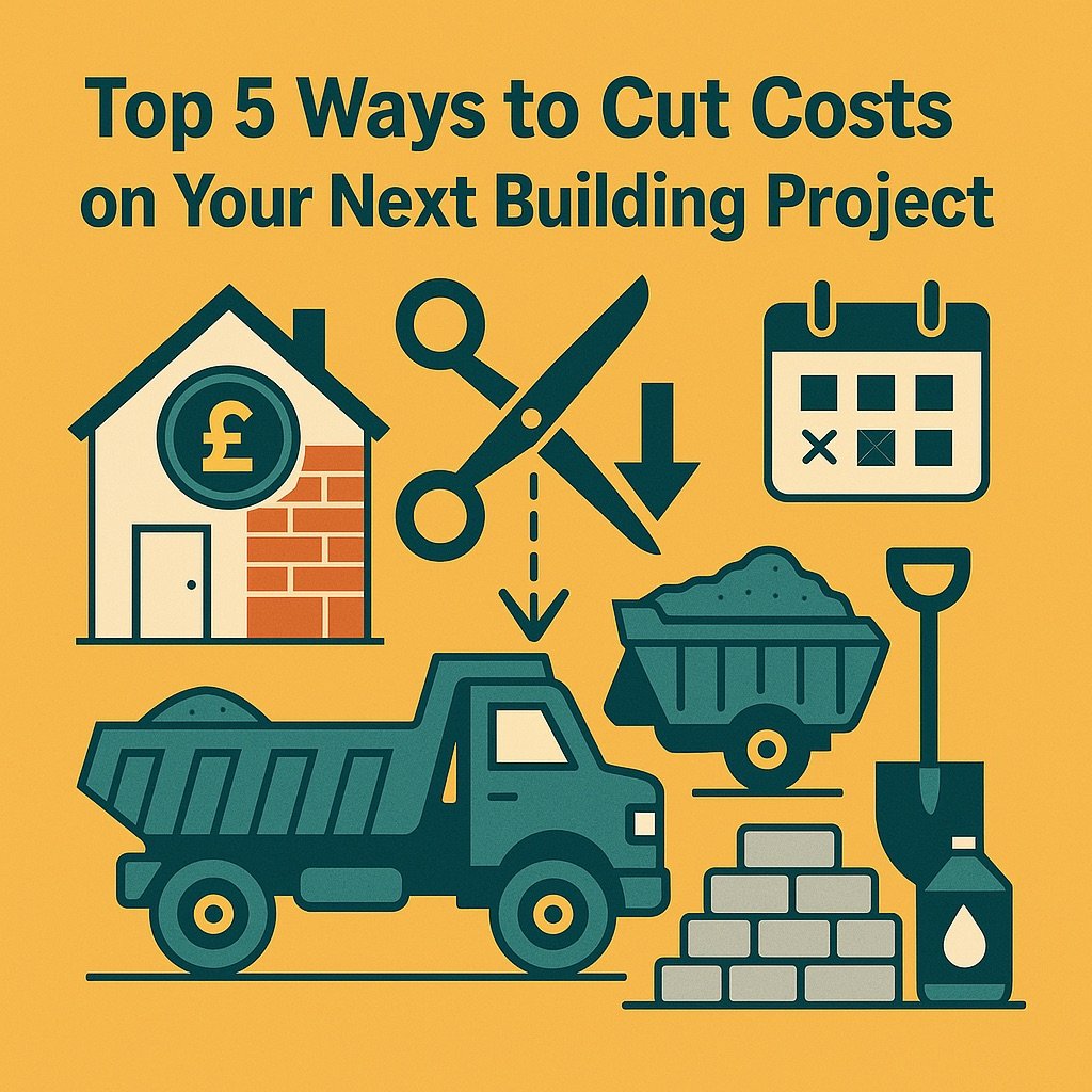 Top 5 Ways to Cut Costs on Your Next Building Project