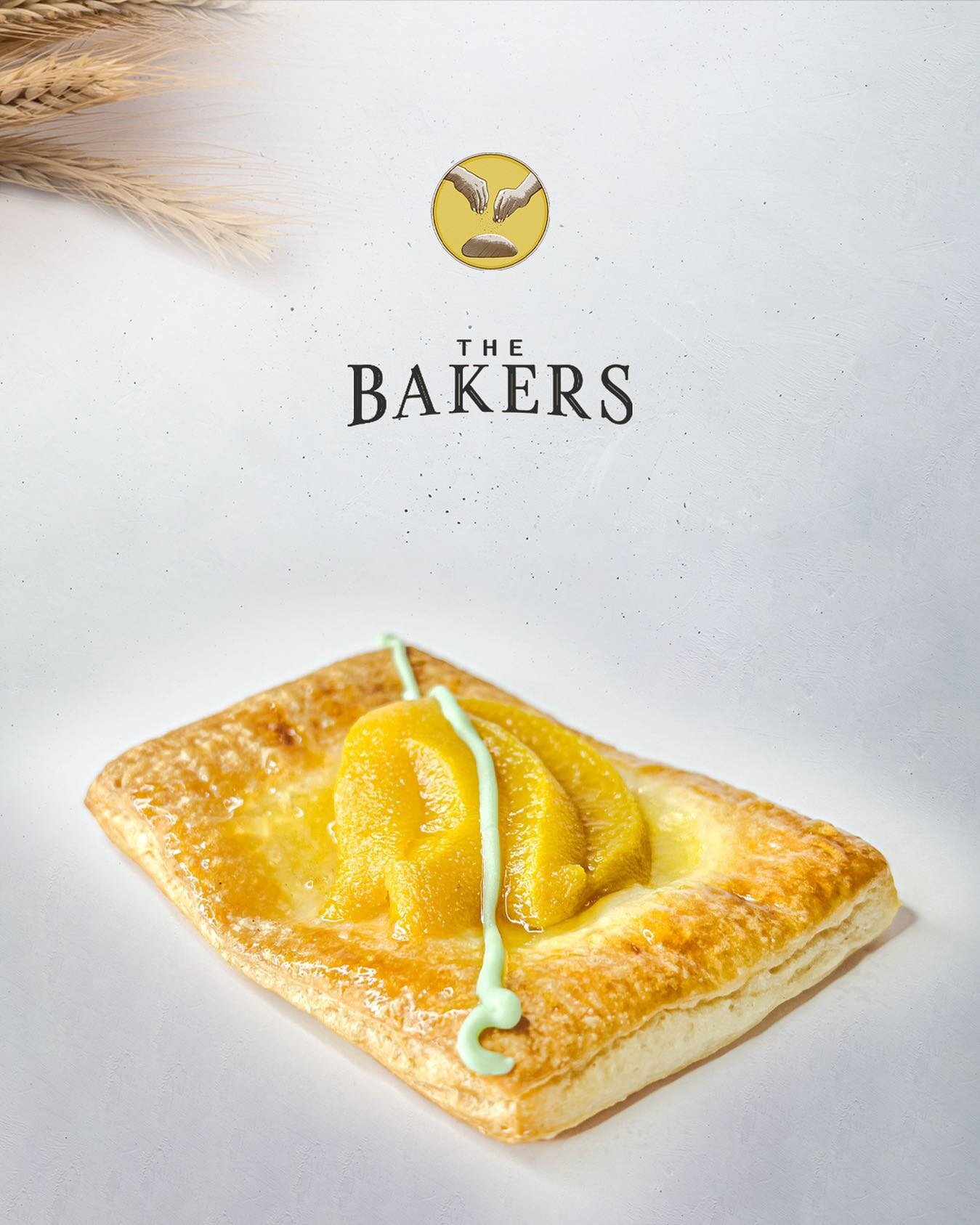 Sweet, juicy peaches wrapped in Thebakers Pastry.