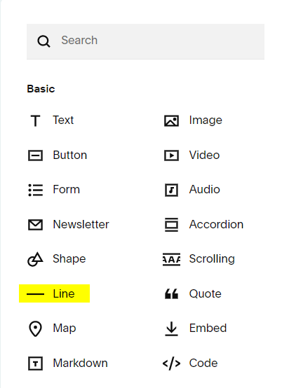 How to Customize the Line Block Using Custom CSS in Squarespace — SQSP ...