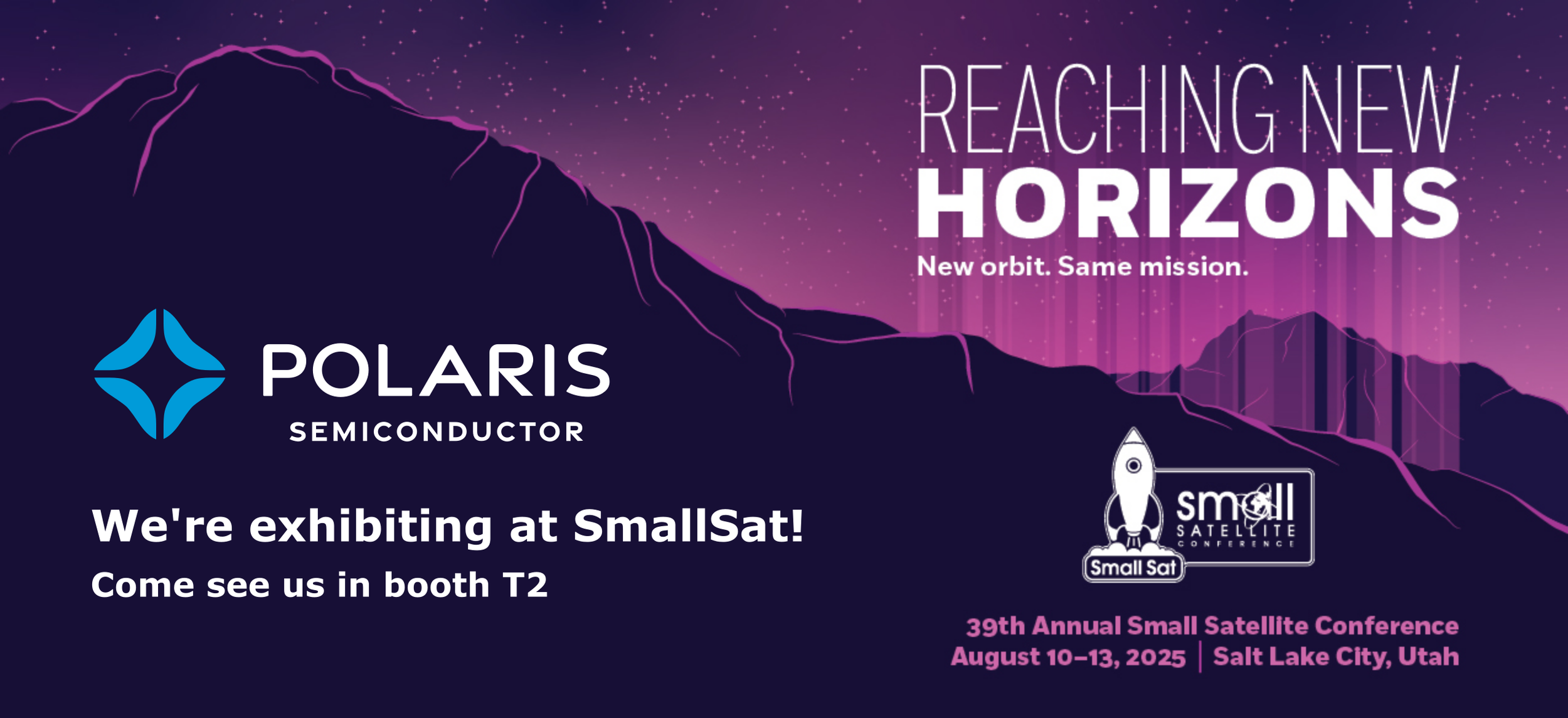 Polaris Semiconductor to Showcase High-Efficiency, Low-Noise Power Solutions at SmallSat 2025