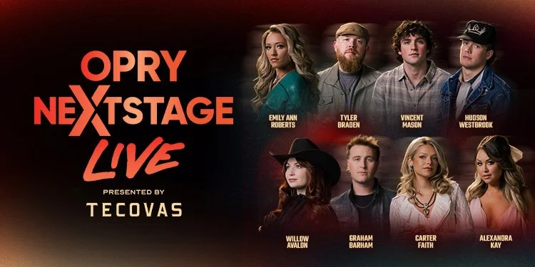Opry NextStage Live 2026 Set for December 7 at the Grand Ole Opry