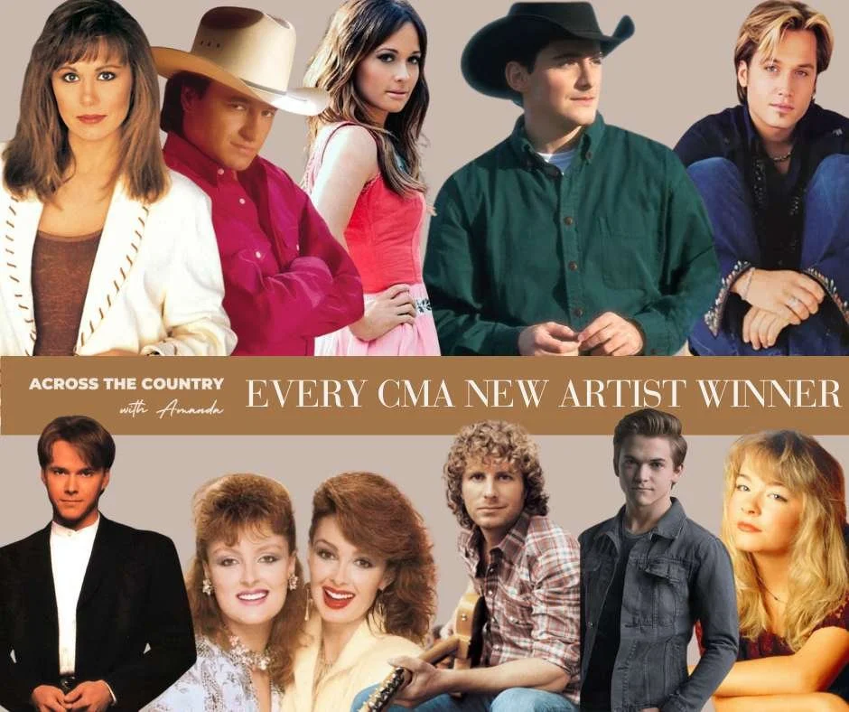 Look back at every winner and nominee of the CMA Country Music Association's New Artist of the Year. Plus, find out the five nominees vying for this year's trophy! 

Visit AcrossTheCountry.com for your complete CMA Awards preview!