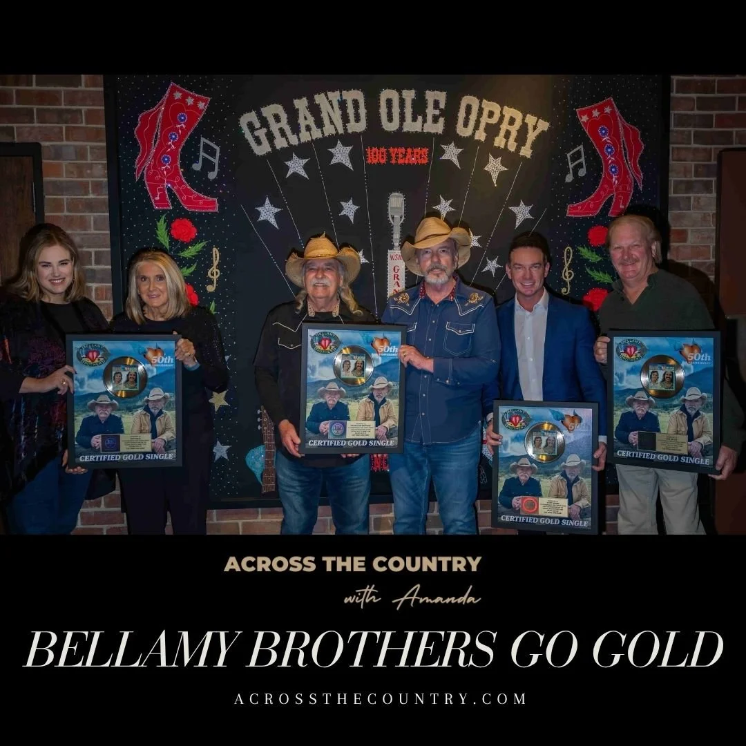 The @bellamy_brothers are celebrating another incredible milestone!

Their crossover hit &ldquo;Let Your Love Flow&rdquo; has officially been certified Gold by the Recording Industry Association of America (@riaa_awards) for over 500,000 in sales and