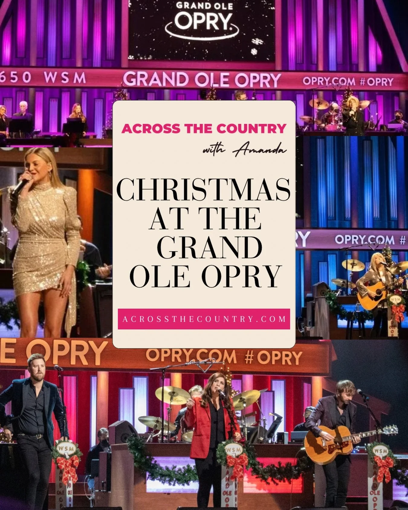 There&rsquo;s nothing like the Grand Ole Opry during the holidays!

You can view the lineup for Opry Country Christmas, get an inside look at this can&rsquo;t miss tradition, and find tips on how to make your Nashville trip unforgettable! You&rsquo;l