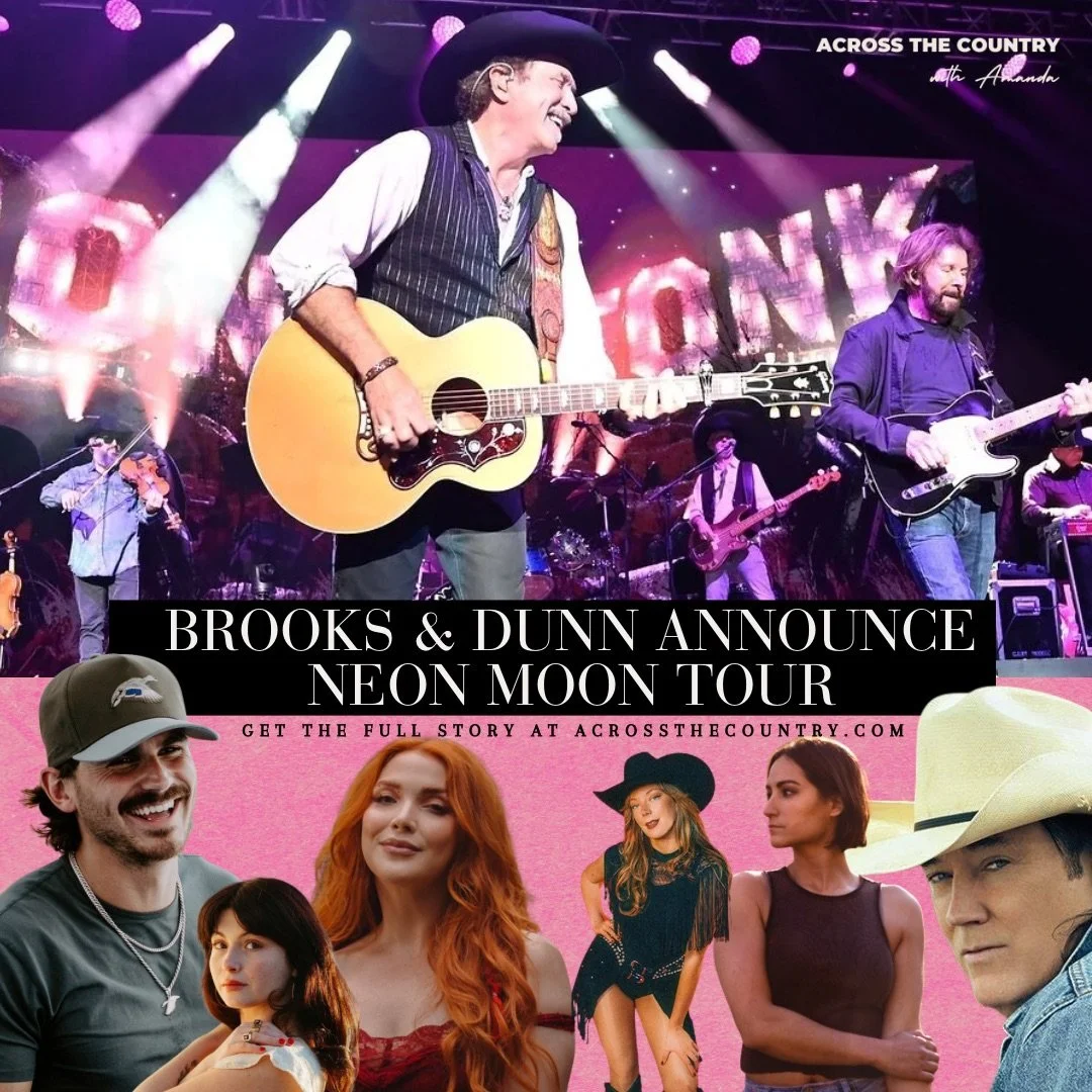 What a lineup! @brooksanddunn will bring their Neon Moon Tour to over a dozen cities this fall! Special guests include @davidleemurphy, @tuckerwetmore, @cayleehammack, @kaitlinbutts, @willowavalon, and @officialangiek 🌙

Check out the tour dates at 