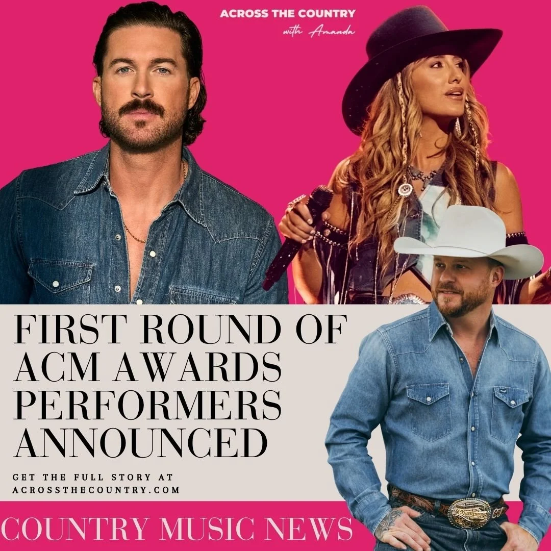 The first round of performers for this year's ACM Awards has been announced! Don't miss Cody Johnson, Lainey Wilson, and Riley Green when the show streams live on Sunday, May 17.

Along with the award show, the following events will take place during