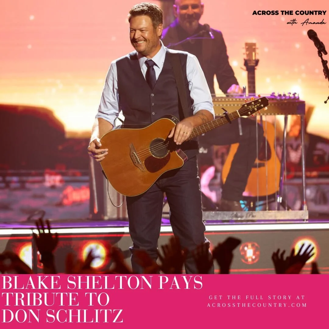 In a fitting finale, @blakeshelton honored one of music&rsquo;s greatest, Don Schlitz, at the @acmawards. Blake&rsquo;s rendition of &ldquo;The Gambler&rdquo; was one of the night&rsquo;s highlights! 

Photo Courtesy of Dick Clark Productions/Academy