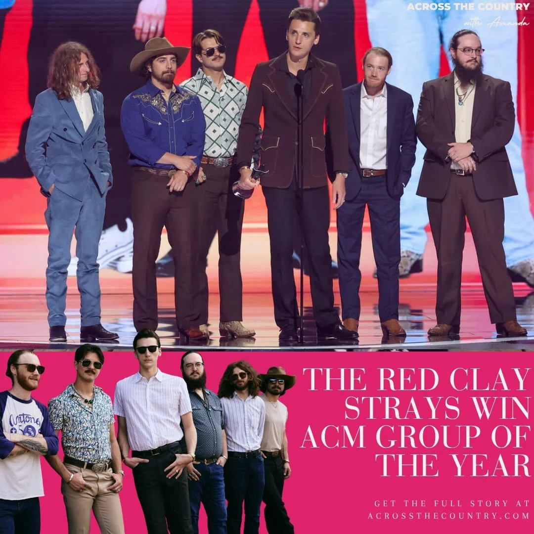 Congrats to @redclaystrays on their win for ACM Group of the Year! 

During their acceptance speech they shared: &ldquo;When we started playing in bars, we never thought it would go this far.&rdquo;

Missed the big show? Catch the @acmawards now on P