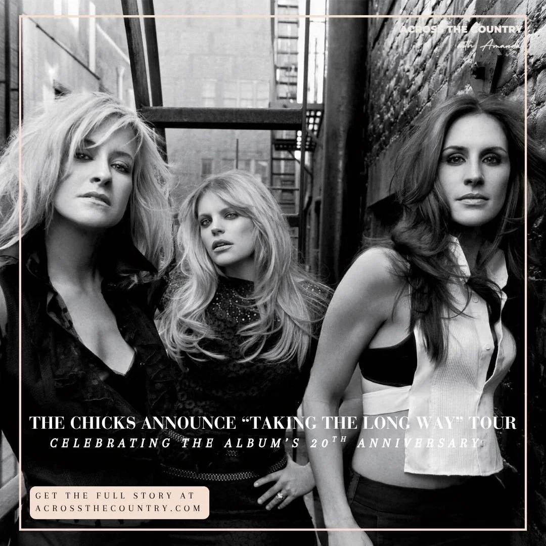 @thechicks are taking Taking the Long Way back on the road for its 20th anniversary!

The limited tour will celebrate the landmark album that gave fans &ldquo;Not Ready to Make Nice,&rdquo; with stops planned in several major cities this fall. 

Visi