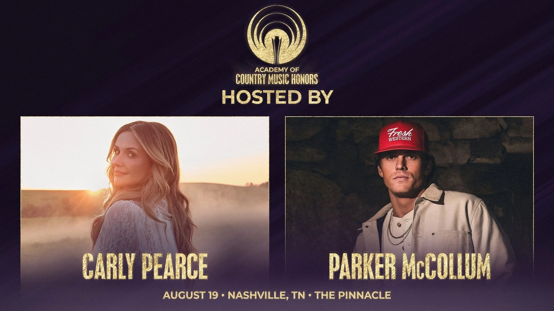 Carly Pearce Parker McCollum ACM Honors.