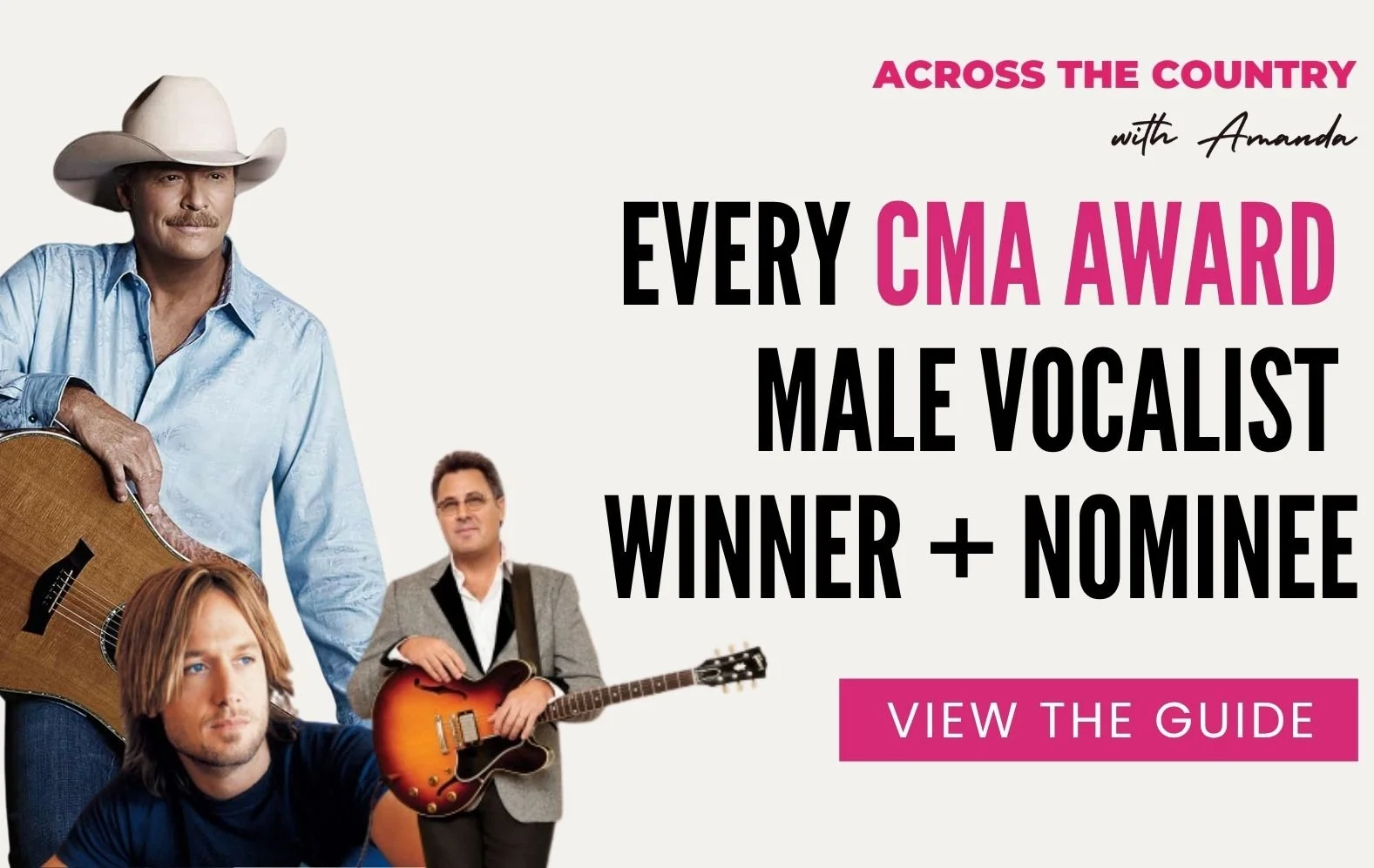 CMA Male Vocalist Winners