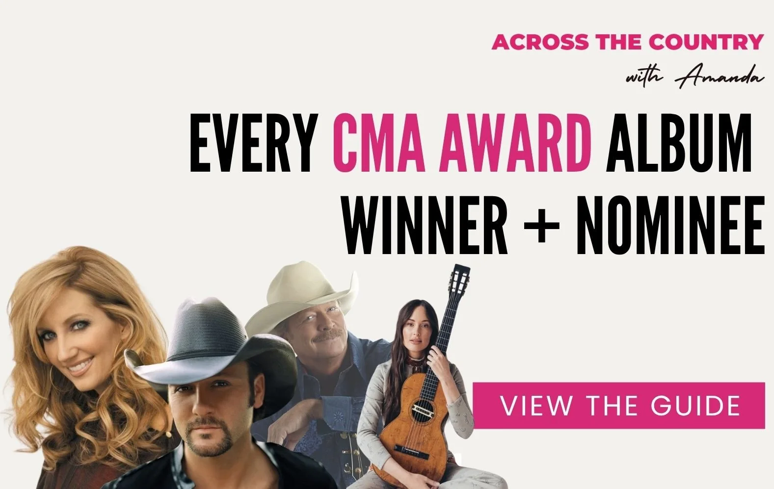 Every CMA Album Award Winner