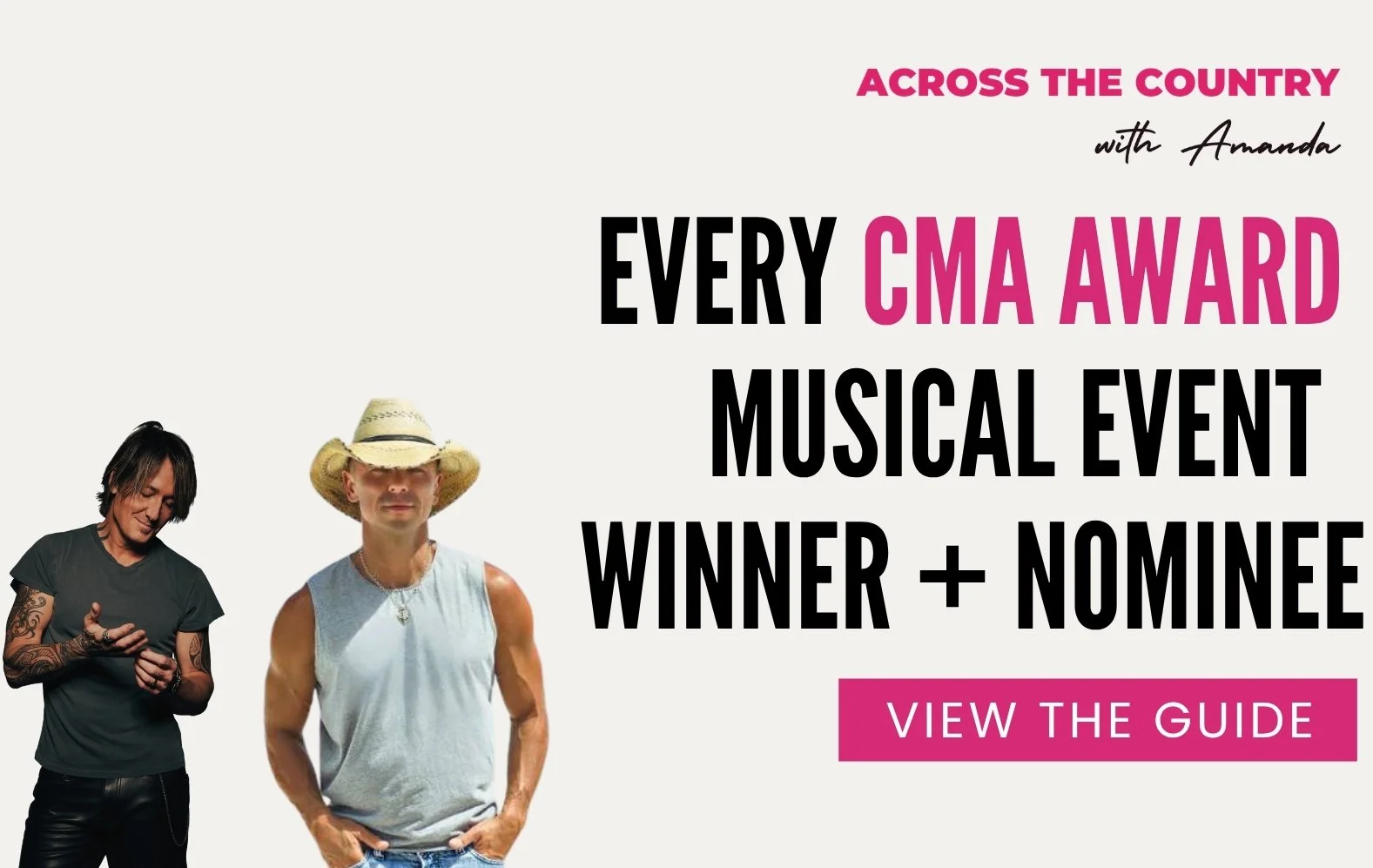 CMA Awards Musical Event Winners